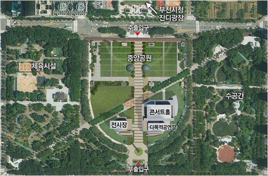 예술회관 조감도