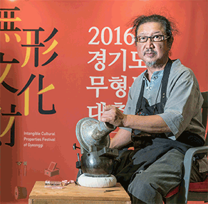 국가무형유산 조각장 사진’
