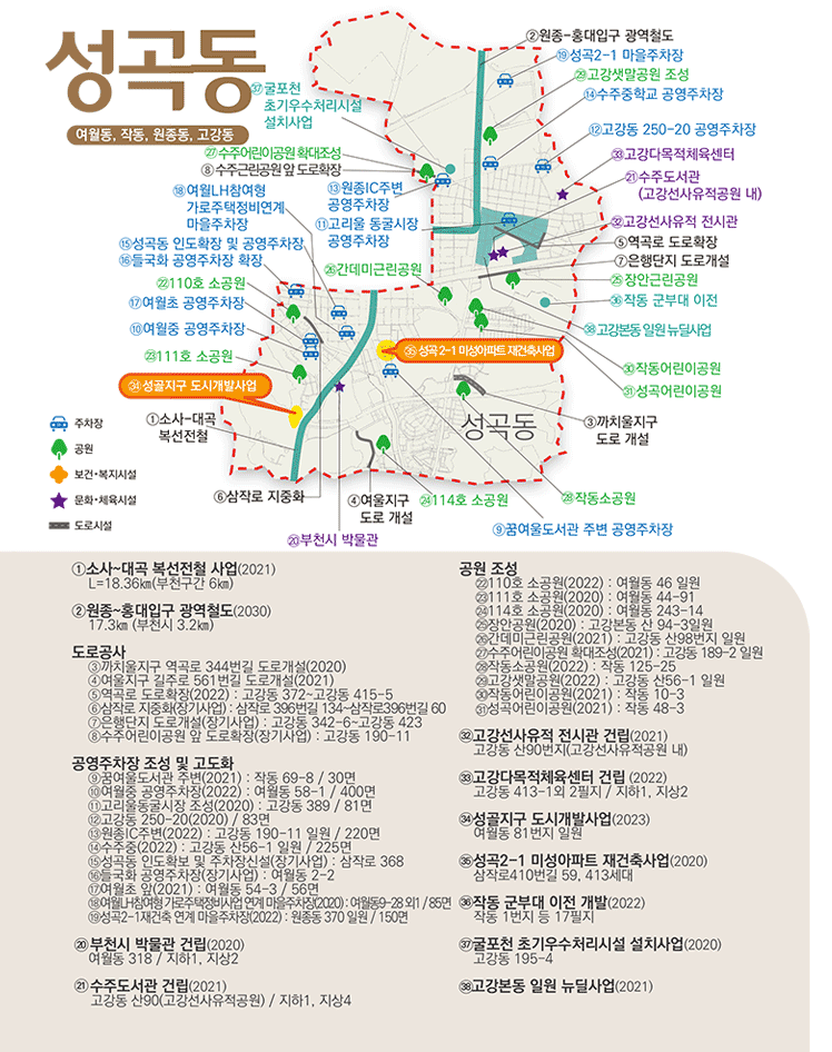 편익시설 조성계획 안내