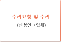 수리요청 및 수리 : (신청인→업체)