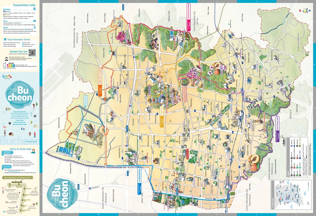 Bucheon City Map